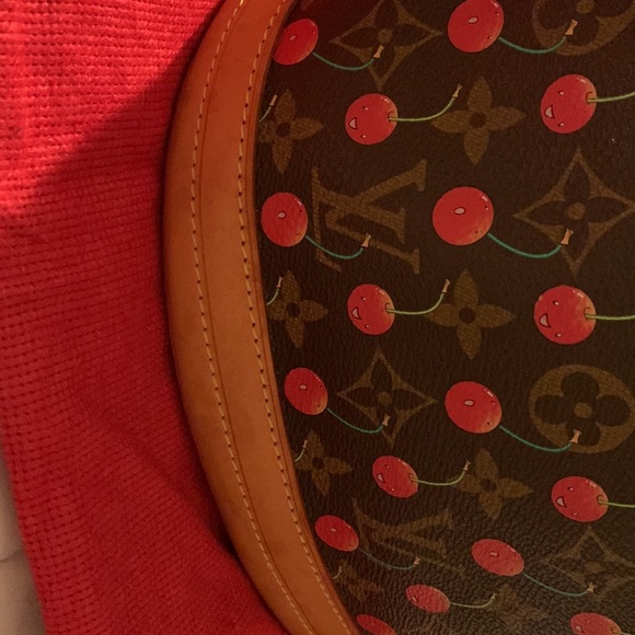 Murakami Louis Vuitton  LV 🍒Cerises Colab - with Takashi Murakami - Rare- FIRM - Picture 12 of 13